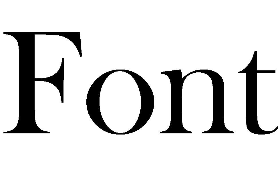 Font